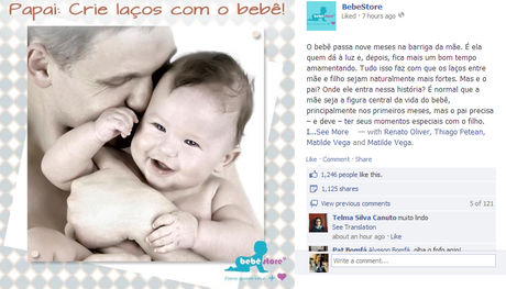 Timeline Photos Brazilian E-commerce: Optimize Your Facebook Posts Like Bebê Store