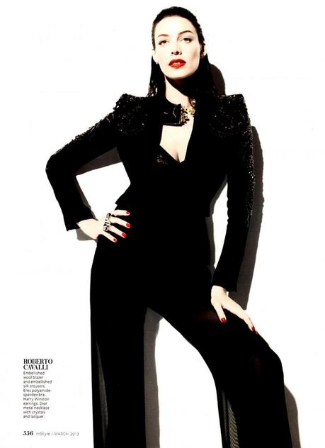 Jessica Pare by Liz Collins for InStyle US March 2013 Jessica Paré by Liz Collins for InStyle US March 2013