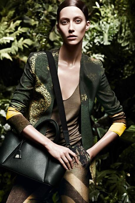 Alana Zimmer by Karim Sadli for Akris Spring 2013 Campaign Alana Zimmer by Karim Sadli for Akris Spring 2013 Campaign 4