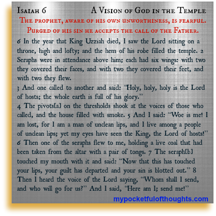 [Word of God] A Vision of God in the Temple