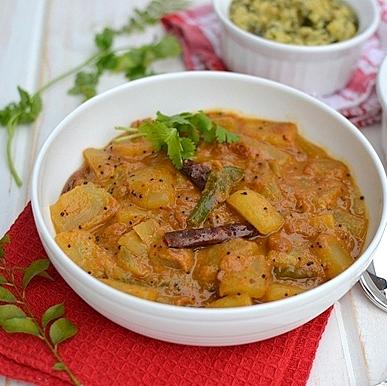 Cucumber Sweet & Sour Chutney (Keera Dosakaya Pachadi)