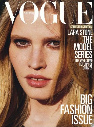 Lara Stone for Vogue Australia March 2013
Hair: Neil...