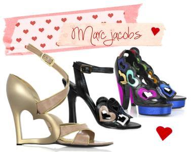 marc jacobs heart shoes valentines day tuesday shoesday 2013