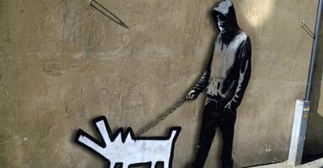 Banksy street art animated GIFs