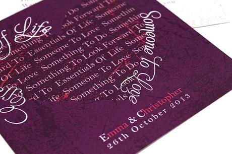 Luxury Wedding Invitations Bespoke By Leonie Bespoke Wedding Invitations Presented In Bo