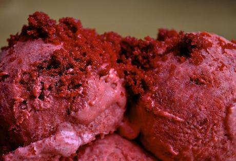 Easy Homemade Red Velvet Ice Cream