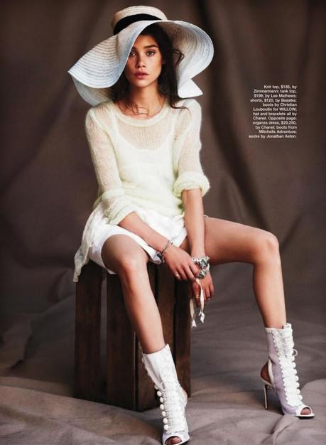 Astrid Berges-Frisbey by Nicole Bentley for Marie Claire Australia March 2013 2