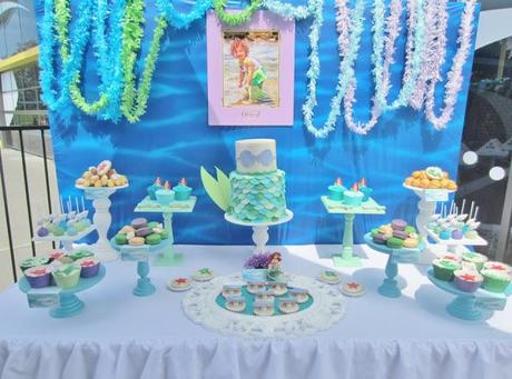 A Mermaid Themed party by Cakes by Joanne Charmand