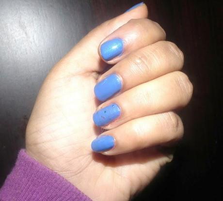 L'Oreal Color Riche Nail Paint in 610 Rebel Blue L'Oreal Color Riche Nail Paint in 610 Rebel Blue
