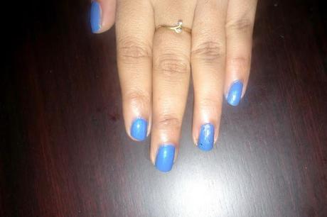 L'Oreal Color Riche Nail Paint in 610 Rebel Blue L'Oreal Color Riche Nail Paint in 610 Rebel Blue