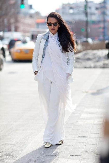 Street Style during NY Fashion Week