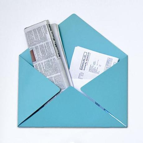 Envelope Mailbox by Goodwin + Goodwin