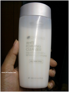 Oriflame Optimals White Foaming Cleanser Review