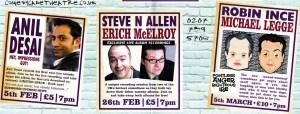 Comedy audiences “haven’t had a good night out unless they’ve thrown-up a few times and punched their girlfriend” The sound of comedy from the Cafe