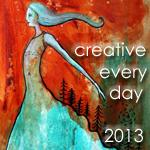 I participate in the Creative Every Day Challenge with Lea