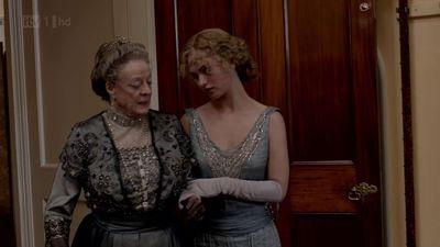 rose downton abbey, rose and the countess grantham, dowager countess, dowager grantham