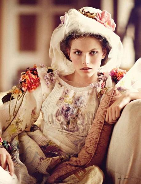 Karlina Caune by Boo George for Vogue UK October 2012