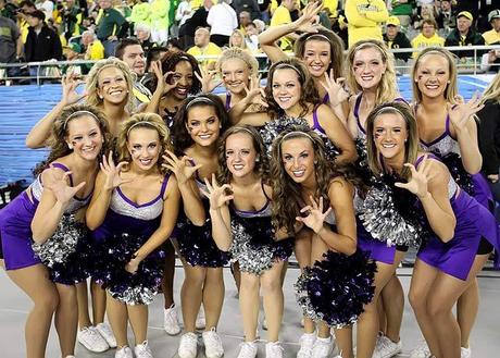 What Hand Gesture Are These Kansas State Cheerleaders Making?