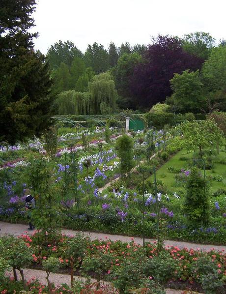 Claude Monet's house garden overview- Giverny - France