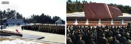 Nuclear Test Personnel Visit Ku’msusan and Revolutionary Martyrs’ Cemetery After Arriving in Pyongyang Personnel who contributed to or participated in the 12 February 2013 nuclear test pay their respects at the Revolutionary Martyrs' Cemetery in Pyongyang on 21 February 2013 (Photos: KCNA)
