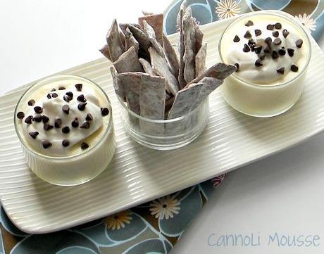 The Godfather Cannoli Cheesecake Mousse