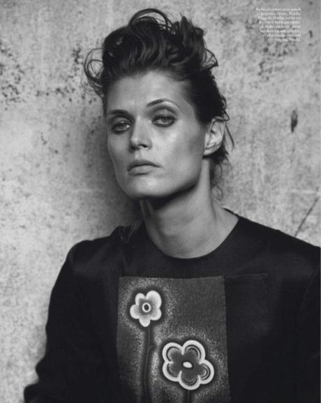 Malgosia Bela by Peter Lindbergh for Vogue Paris March 2013