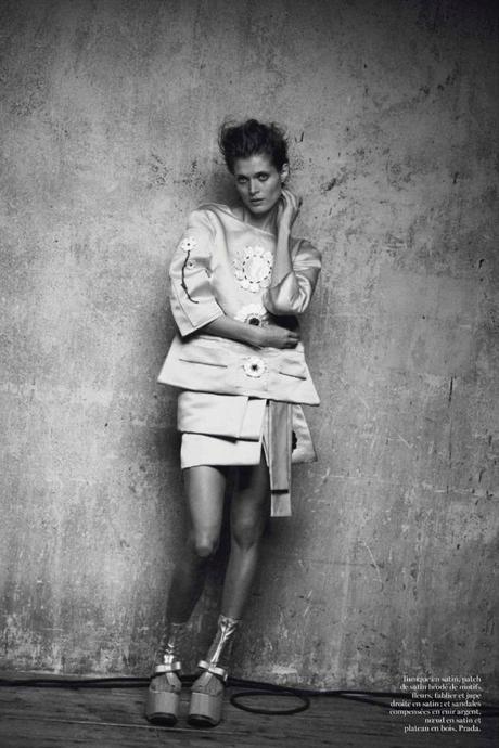 Malgosia Bela by Peter Lindbergh for Vogue Paris March 2013 2