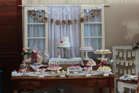 Modern Vintage Wedding Table by Sweet Details Modern Vintage Wedding Table by Sweet Details