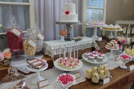 Modern Vintage Wedding Table by Sweet Details Modern Vintage Wedding Table by Sweet Details