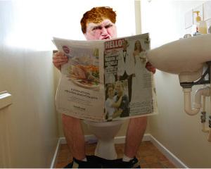 When Bob’s On The Pot He Likes To Read A Lot (It’s A Man Thing!) bobonthepot_hello