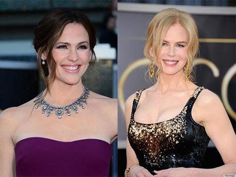 Jennifer Garner Nicole Kidman jennifer-garner-and-nicole-kidman, nicole kidman fred leighton, jennifer garner oscars necklace