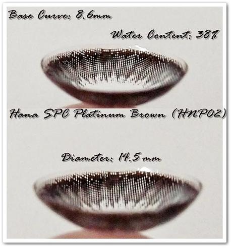 Hana SPC Platinum Brown Circle Lens Review Hana SPC Platinum Brown Circle Lens Review