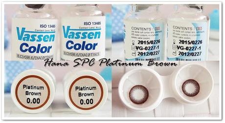 Hana SPC Platinum Brown Circle Lens Review Hana SPC Platinum Brown Circle Lens Review