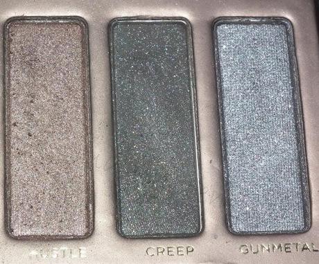 Urban Decay Naked Palette Swatches
