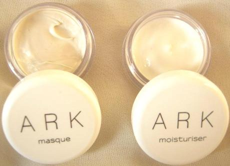 ARK Skincare - age prepare sample kit A picture of ARK Skincare Masque and moisturiser.