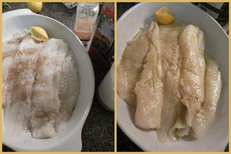 Mediterranean style cod-collage1