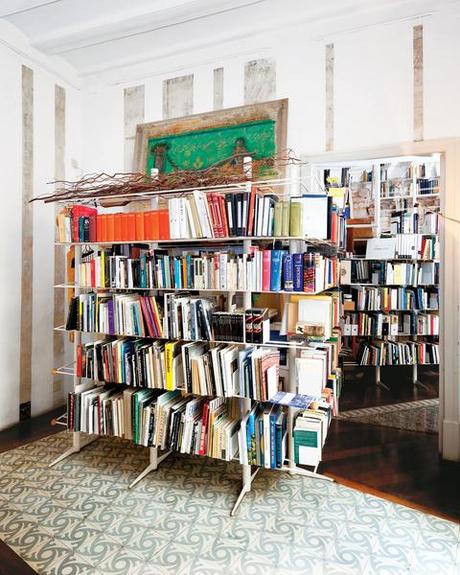 Freestanding bookshelves by Miralles 