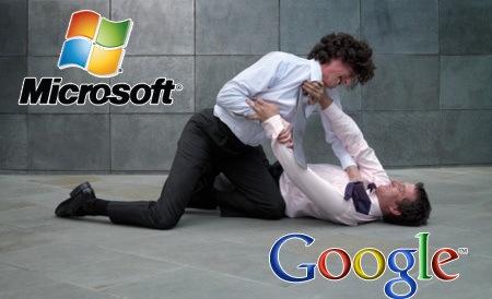 With pixels, Google is stepping up its war against Microsoft microsoft-vs-google