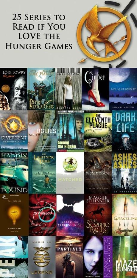 25 Series to read if you love the Hunger Games