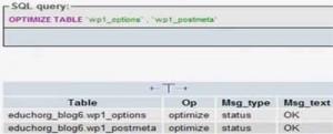 Optimizing Your WordPress Database For A Better Performance mysql wordpress database