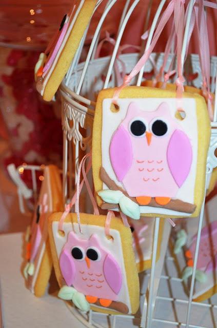Pink Owl Themed Party by Party Printables By Akrivi
