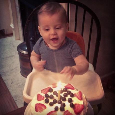 one Miles Birthday Cake