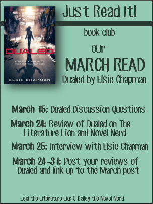 Just Read It! Book Club: Our March Read! Just Read It! Book Club: Our March Read!