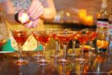 Flaming the Orange Peel for the Jazz Baby An Evening At The American Spirits Bartender Competition