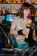 Bess Gulliver Hard at Work An Evening At The American Spirits Bartender Competition