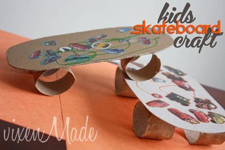 Kids Skateboard Craft