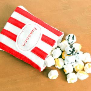 Child’s Play Food Made of Felt felt-popcorn