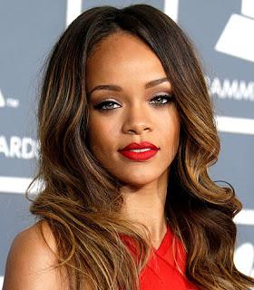 Rihanna Grammy's Makeup