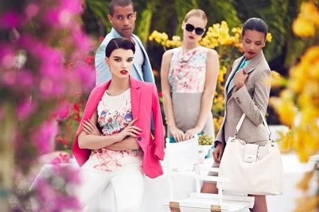 CRYSTAL RENN FRONTS LA CHATEAU SPRING 2013 CAMPAIGN