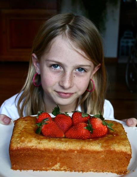 French Yogurt Cake with a Maple Strawberry Sauce IMG_8979